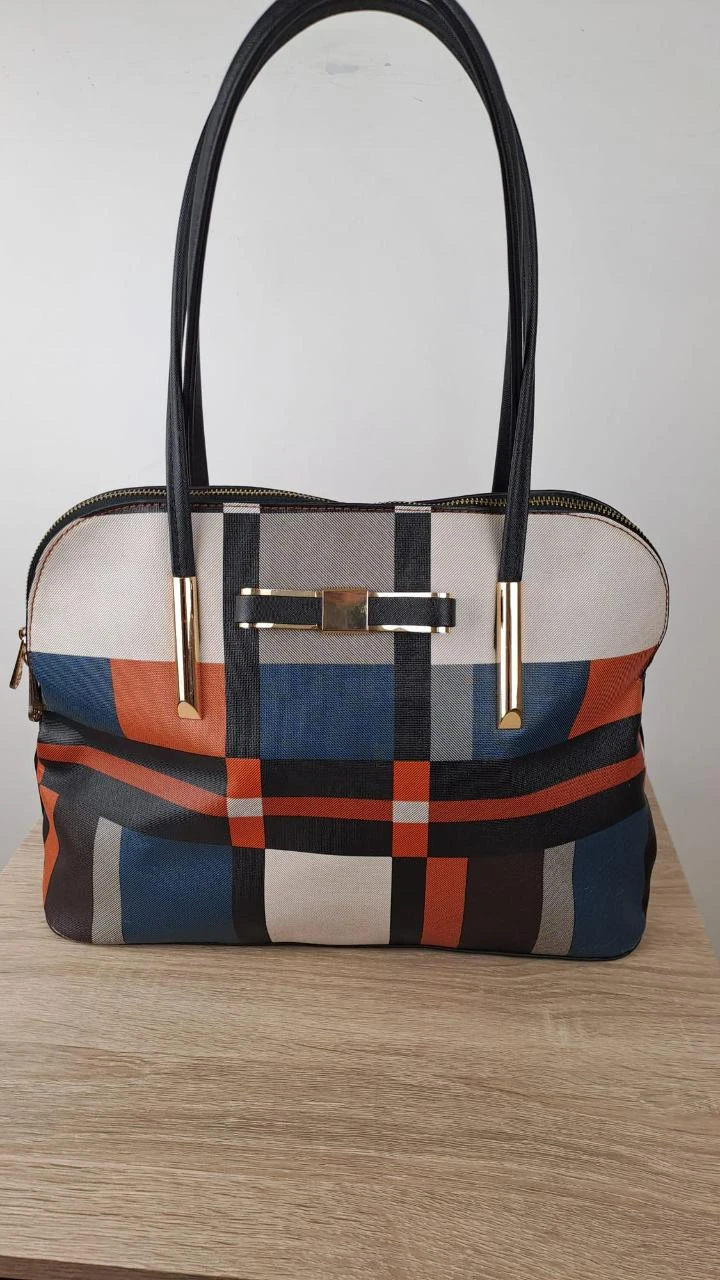 Geruite Handtas / Gallantry / Grafische Chic / Meerkleurig / 203 – photo 3